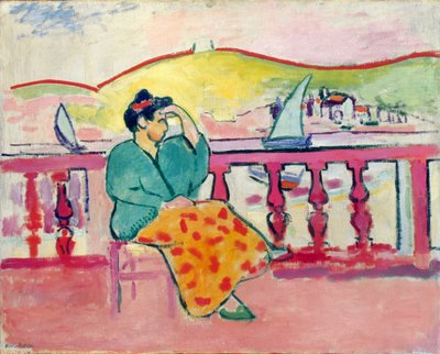 Signora su una terrazza da Henri Matisse