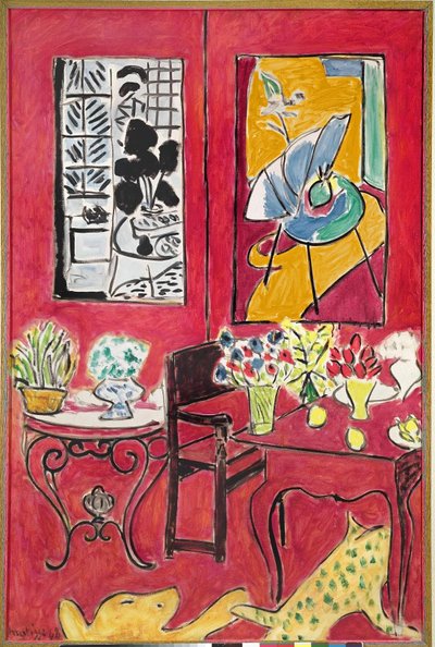 Grande interno rosso da Henri Matisse