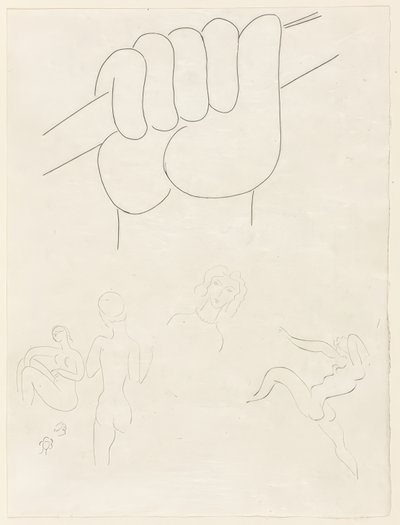 Le Guignon, piatto secondo da Poesies de Mallarmé da Henri Matisse