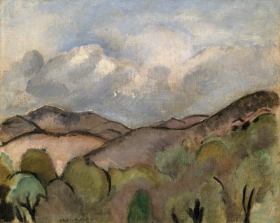 Il Mont Chauve a Nizza da Henri Matisse