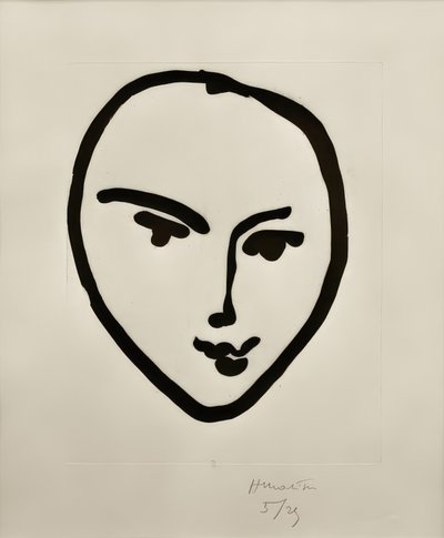 Nadia. Maschera sorridente da Henri Matisse