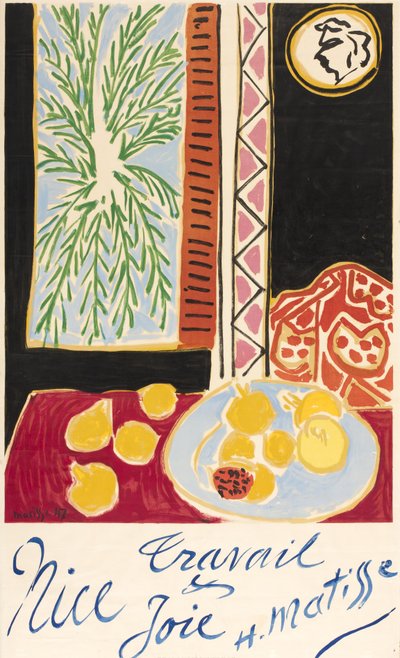 Nizza: lavoro e gioia da Henri Matisse