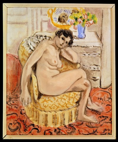 Nudo in poltrona da Henri Matisse