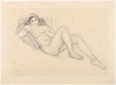 Nudo con turbante da Henri Matisse