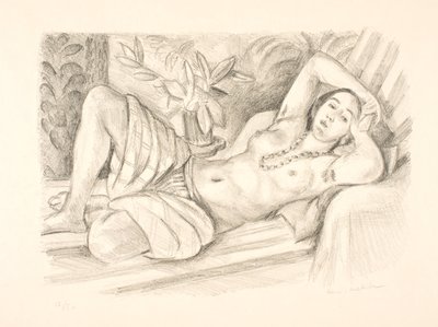 Odalisca da Henri Matisse