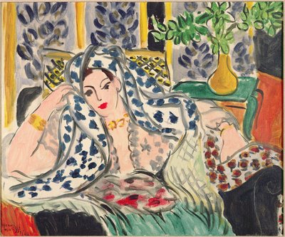 Odalisca a Fautenuil da Henri Matisse