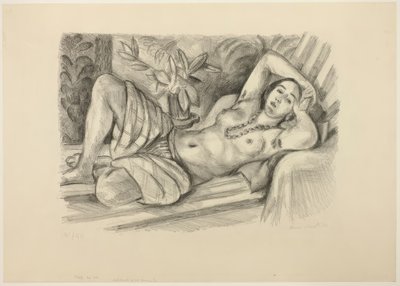 Odalisca con Magnolia da Henri Matisse