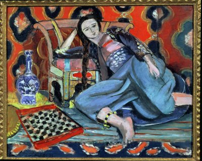 Odalisca con sedia turca da Henri Matisse