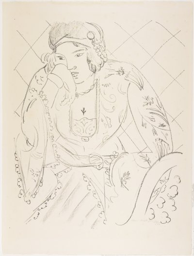 Orientale con croce trifogliata da Henri Matisse