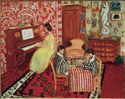 Pianista e suonatrici da Henri Matisse
