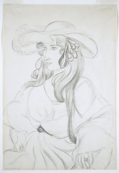 Cappello piumato da Henri Matisse