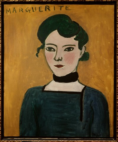 Ritratto di Marguerite 1907 (olio su tela) da Henri Matisse
