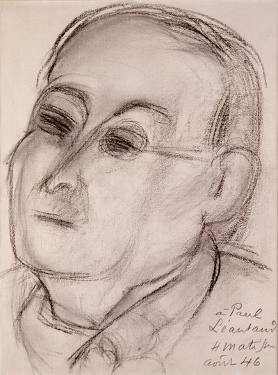 Ritratto di Paul Leautaud (1872-1956) da Henri Matisse