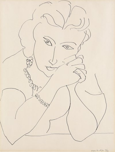 Ritratto di donna da Henri Matisse