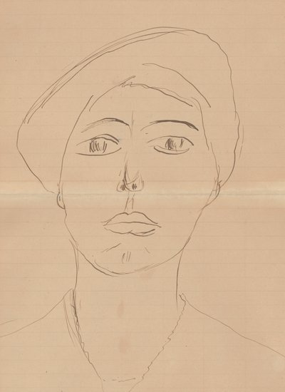 Ritratto di donna (Olga Meerson) da Henri Matisse