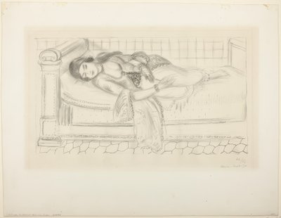 Figura reclinata da Henri Matisse