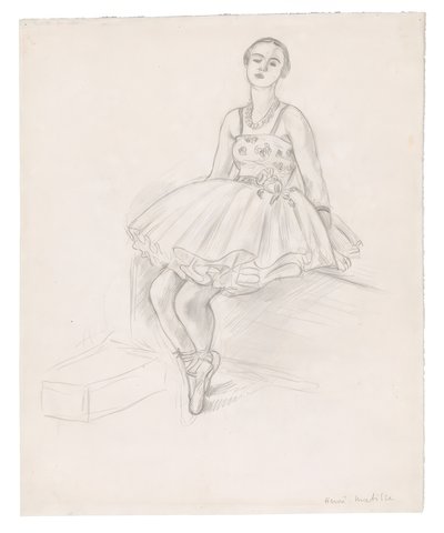 Ballerina seduta da Henri Matisse