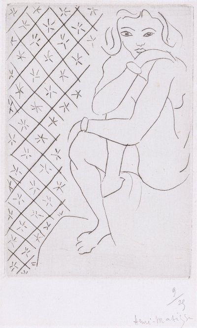 Odalisca seduta da Henri Matisse