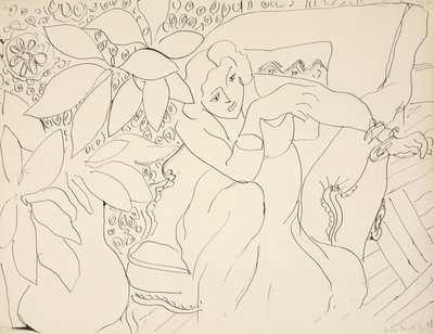 Donna seduta da Henri Matisse