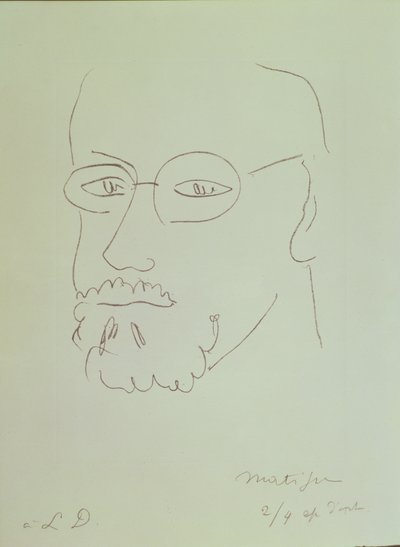 Autoritratto da Henri Matisse