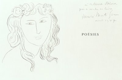 Stephane Mallarme, Poesia da Henri Matisse
