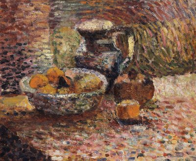 Natura morta con brocca e frutta da Henri Matisse