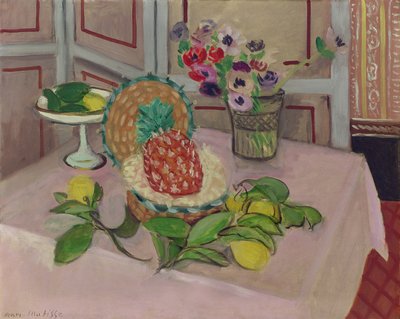 Natura morta: Ananas e limoni da Henri Matisse