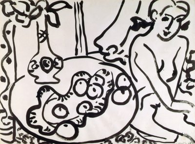 Natura morta con nudo da Henri Matisse