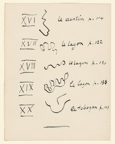 Indice delle immagini 4. Da “Jazz”. Pag. 152 da Henri Matisse