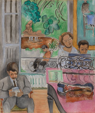 La lezione di musica da Henri Matisse