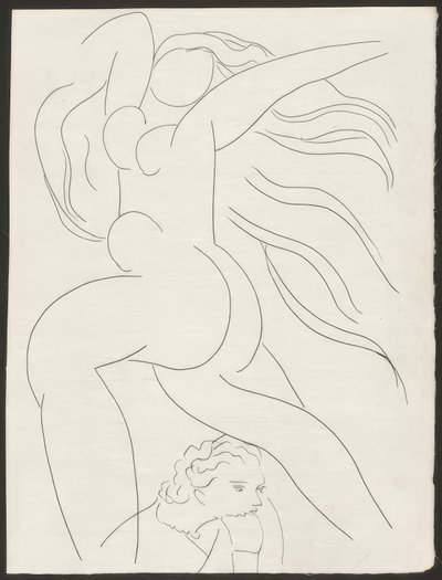 Brindisi, piatto uno da Poesies de Mallarmé da Henri Matisse