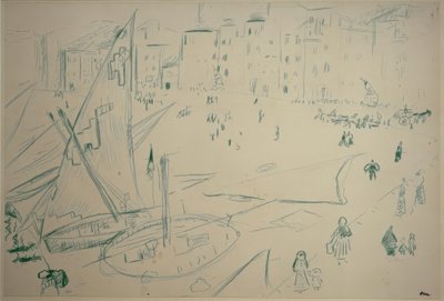 Vista dal porto da Henri Matisse