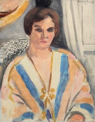 Donna in costume orientale da Henri Matisse