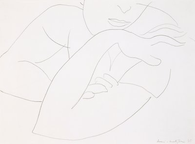 Donna con braccia incrociate da Henri Matisse