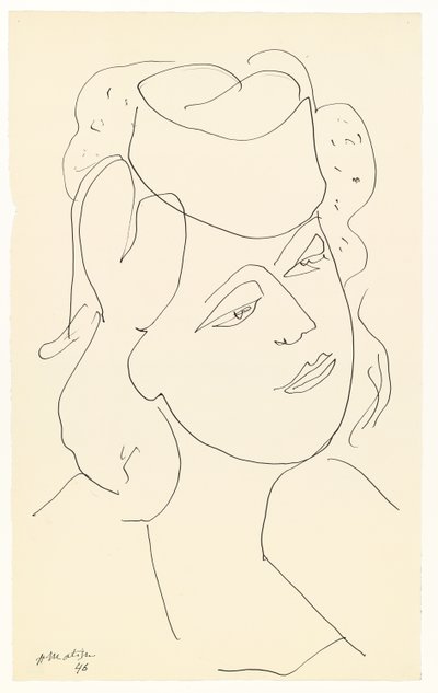 Donna con cappello da Henri Matisse