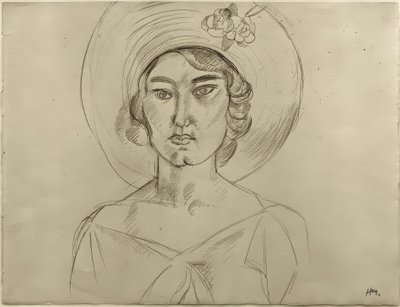 Donna con cappello da Henri Matisse