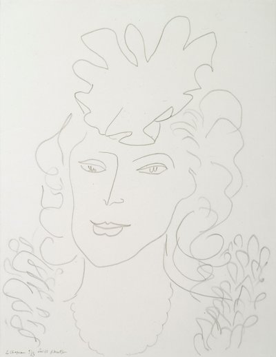 Donna con cappello da Henri Matisse
