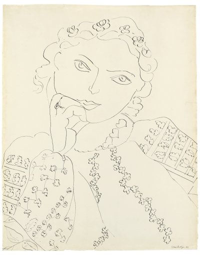 Giovane ragazza da Henri Matisse