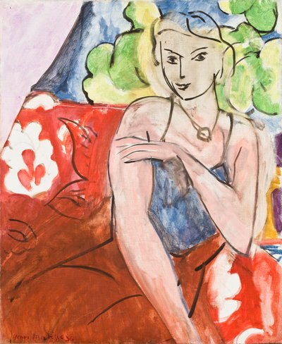 Ragazza seduta (La Biche) da Henri Matisse