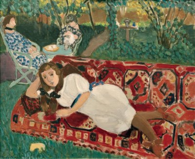 Giovani ragazze in giardino da Henri Matisse
