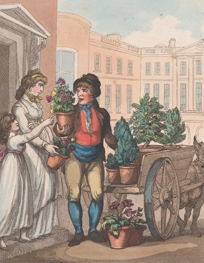 Grida di Londra, No. 6: Tutto cresce, ecco i fiori, 1 marzo 1799 da Henri Merke