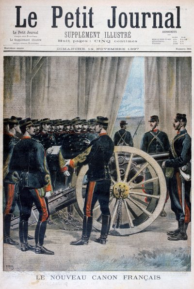Un nuovo cannone francese, 1897 da Henri Meyer