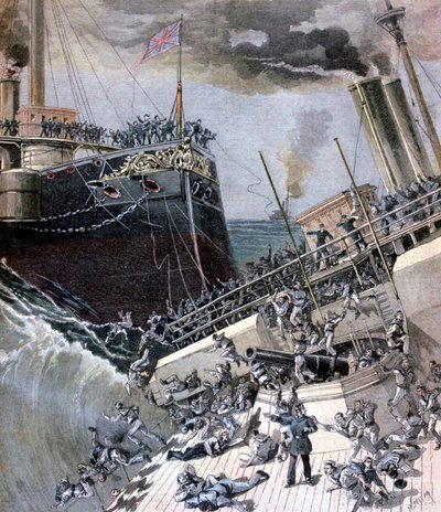 Un incidente a bordo della Victoria da Henri Meyer