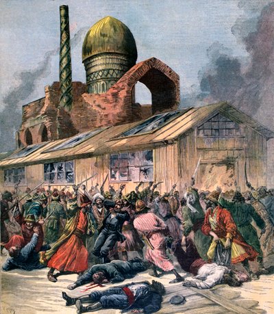 Colera in Russia, i disordini ad Astrakhan da Henri Meyer