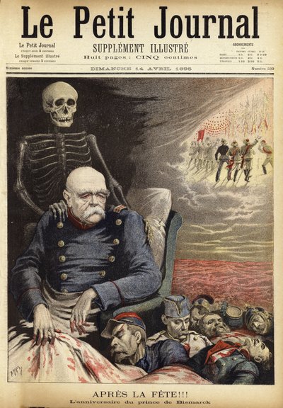 Copertina di Le Petit Journal, 14 aprile 1895 da Henri Meyer