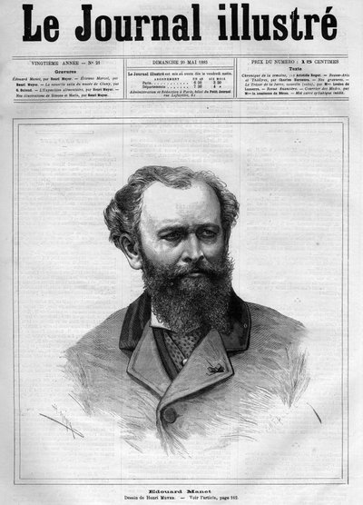 Edouard Manet (1832-1883), pittore francese - Copertina di 