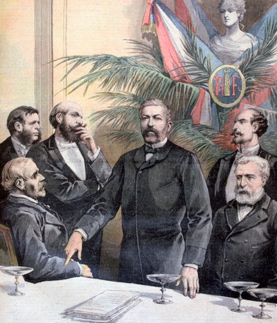 Ernest Constans e la Repubblica Francese, Tolosa, 1893 da Henri Meyer