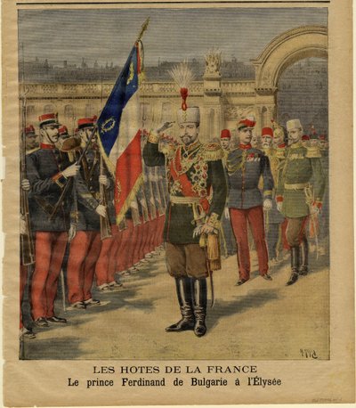 Ferdinando I di Bulgaria al Palazzo dell