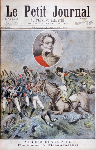 Isidore Exelmans, soldato francese, Battaglia di Rocquencourt da Henri Meyer