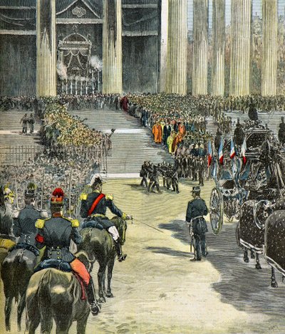 Il funerale del Marechal de Mac Mahon da Henri Meyer